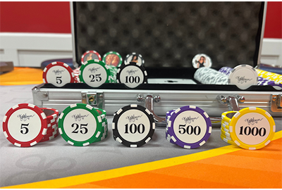 Poker chips with best poker chip weight